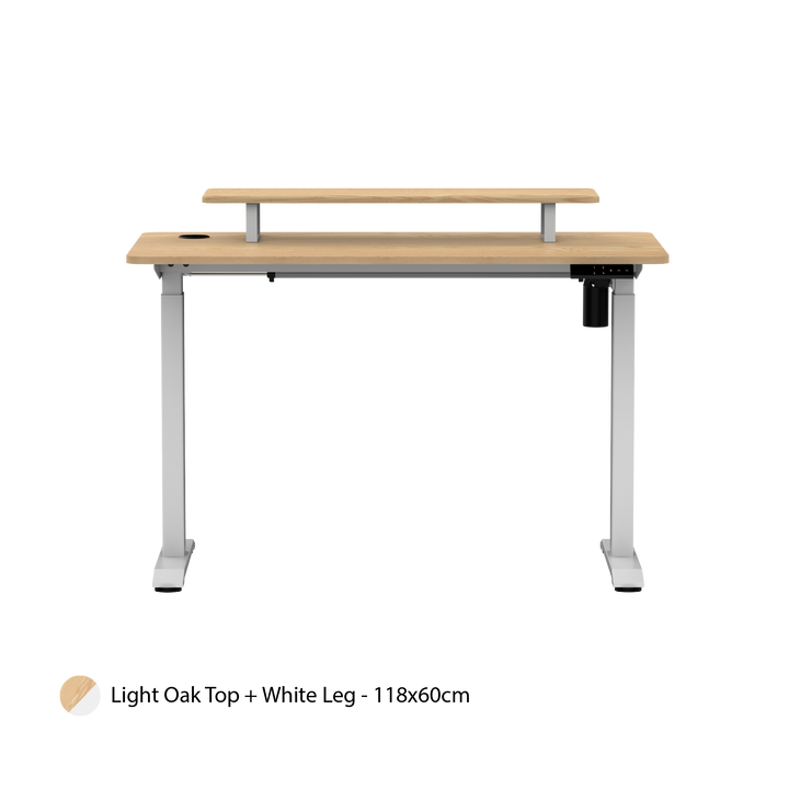 Height adjustable table - 118x60cm