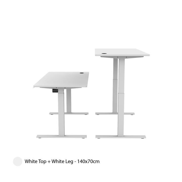 Height adjustable table - 140x70cm