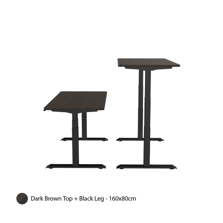 Height adjustable table - 160x80cm