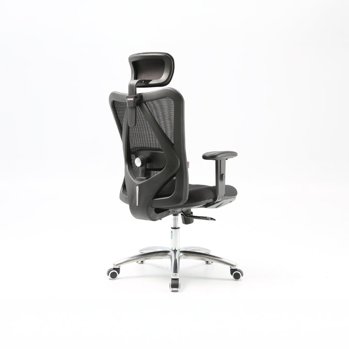 Modern ergonomic office chair black mesh – Furnitech-Lb