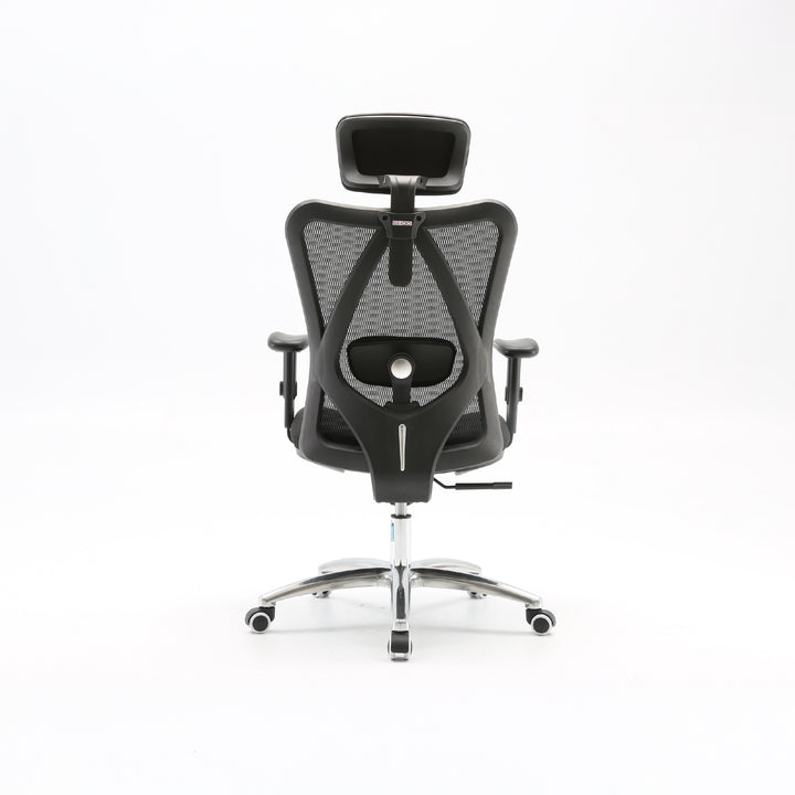Adjustable lumbar support ergonomic mesh chair – Furnitech-Lb