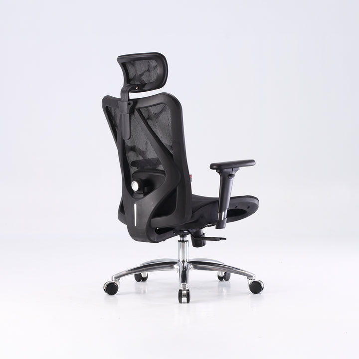 Adjustable lumbar support ergonomic mesh chair – Furnitech-Lb