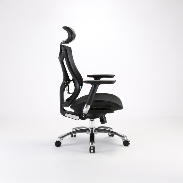 Adjustable 4D armrests ergonomic manager chair – Furnitech-Lb