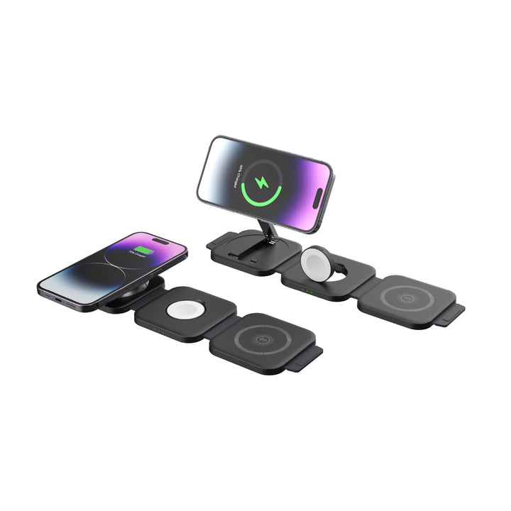 H21 black 3-in-1 wireless charger for Apple devices in Lebanon